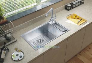 供應(yīng)廚房專家水槽 進(jìn)口材質(zhì)多功能手工水槽，打造理想廚房核心
